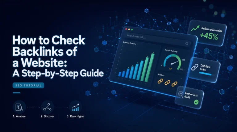 How to Check Backlinks of a Website: A Step-by-Step Guide